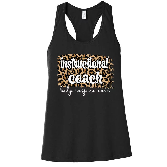 Best Instructional Coach Instructional Coaching Women's Racerback Tank