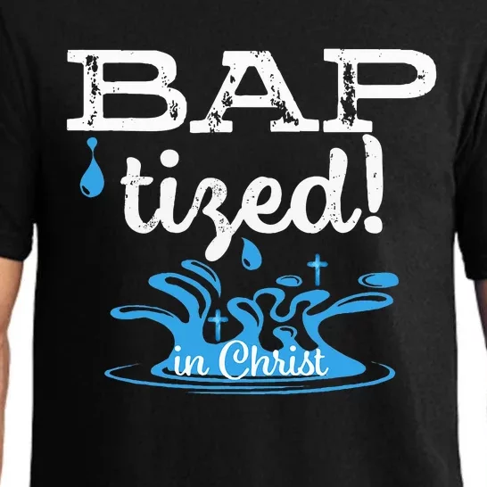 Baptized In Christ Christian Water Baptism Gift Pajama Set