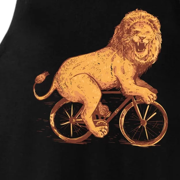 Bicycle Lion Ladies Tri-Blend Wicking Tank