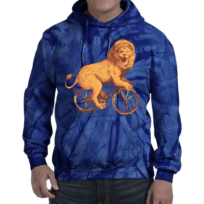 Bicycle Lion Tie Dye Hoodie