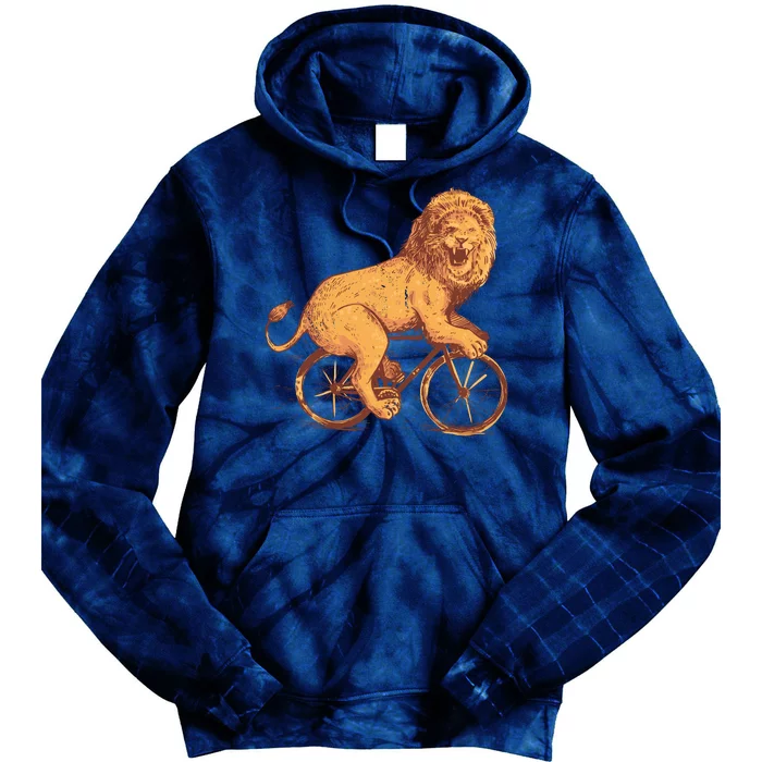 Bicycle Lion Tie Dye Hoodie