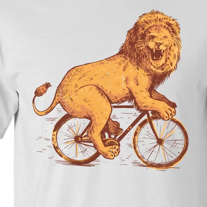 Bicycle Lion Tall T-Shirt