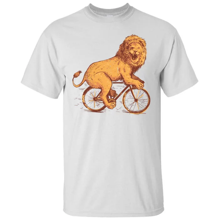 Bicycle Lion Tall T-Shirt