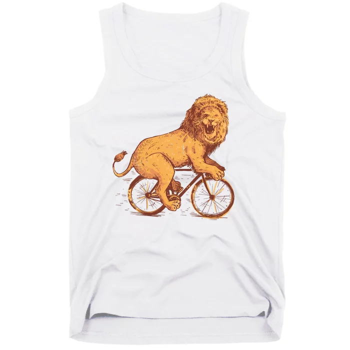 Bicycle Lion Tank Top