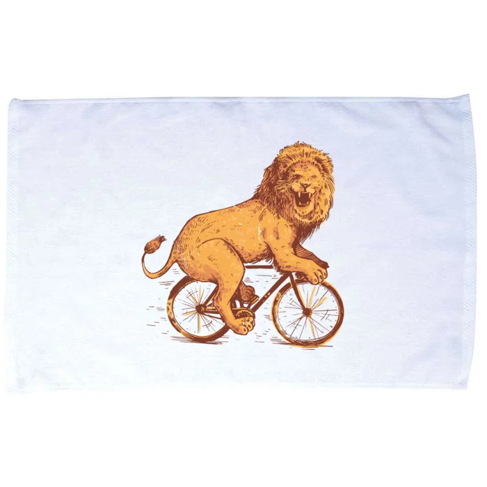 Bicycle Lion Microfiber Hand Towel