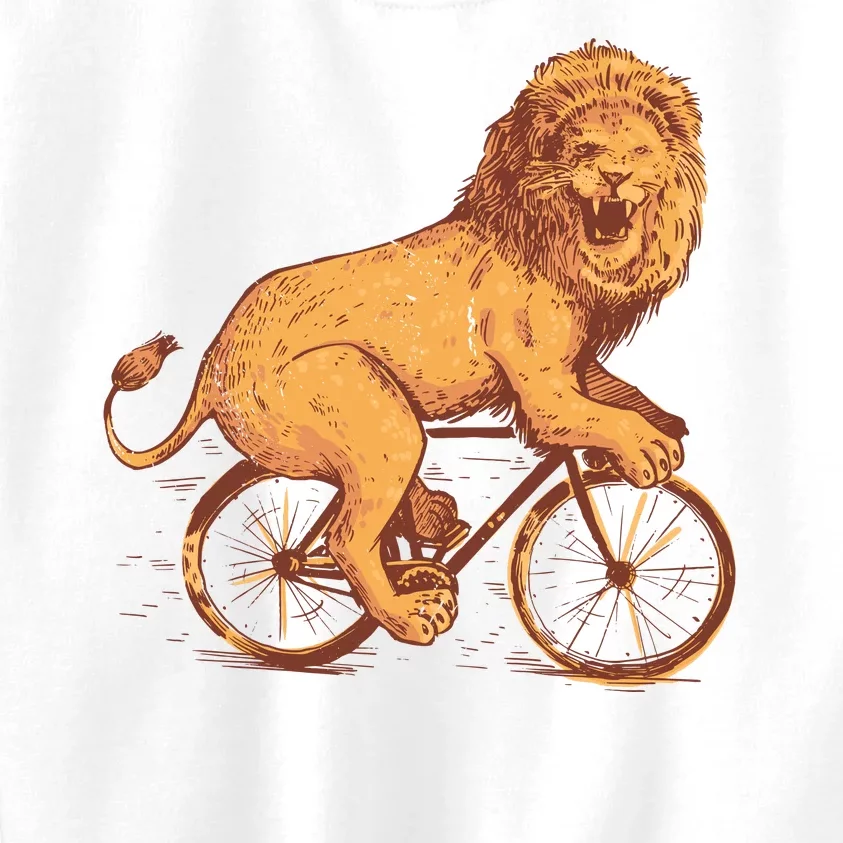 Bicycle Lion Kids Sweatshirt