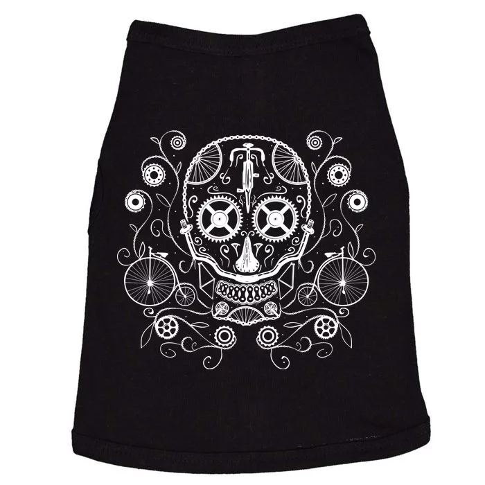 Bicycle Skull Doggie Tank