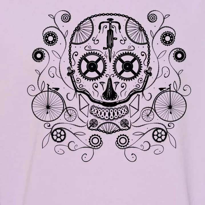 Bicycle Skull Garment-Dyed Sweatshirt