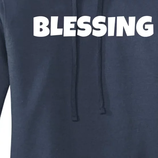 Blessing In Disguise Funny Halloween Costume Idea Great Gift Women's Pullover Hoodie