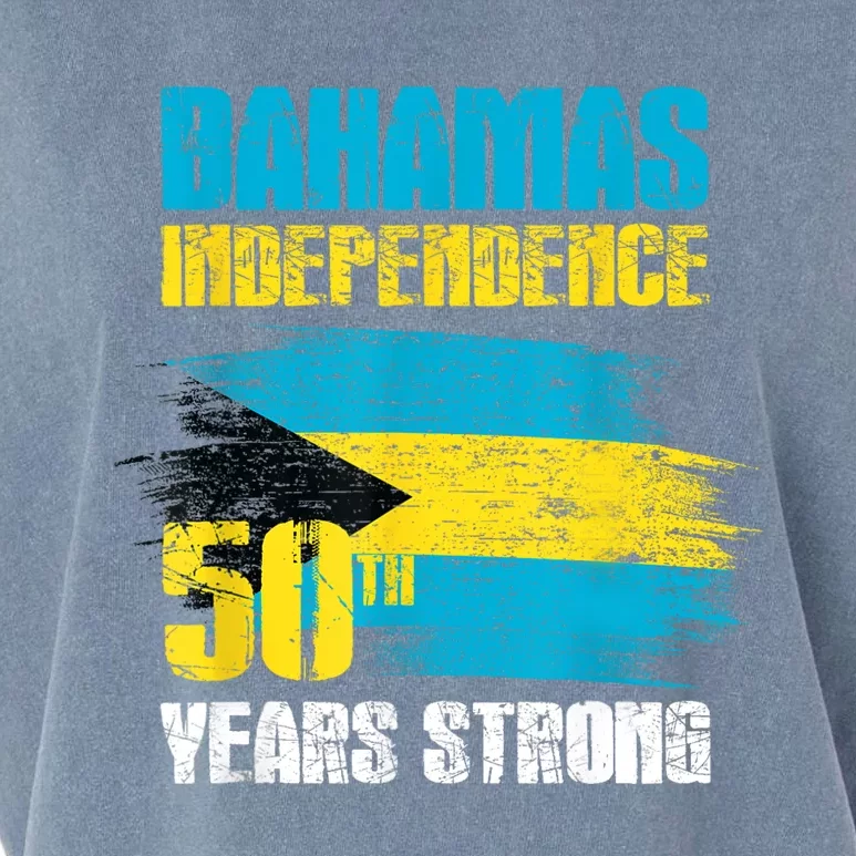 Bahamas Independence Day Bahamas 50th Celebration Garment-Dyed Women's Muscle Tee