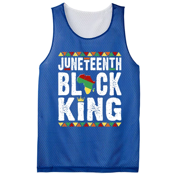 Black Independence Day African Black Melanin King Juneteenth Gift Mesh Reversible Basketball Jersey Tank