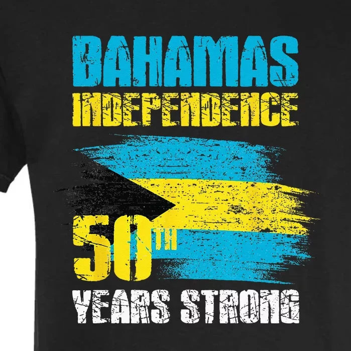 Bahamas Independence Day Bahamas 50th celebration Garment-Dyed Heavyweight T-Shirt