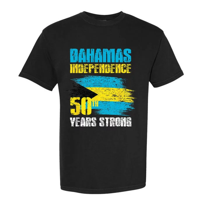 Bahamas Independence Day Bahamas 50th celebration Garment-Dyed Heavyweight T-Shirt