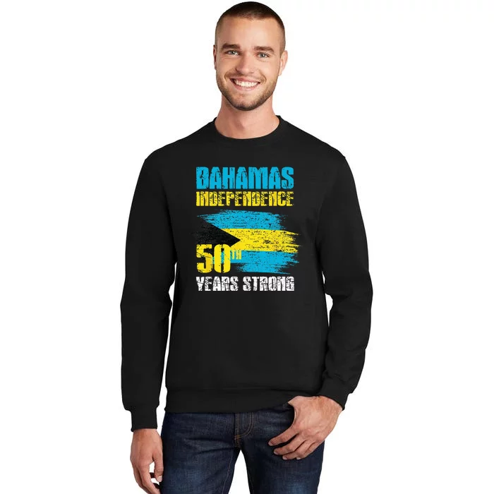 Bahamas Independence Day Bahamas 50th celebration Tall Sweatshirt