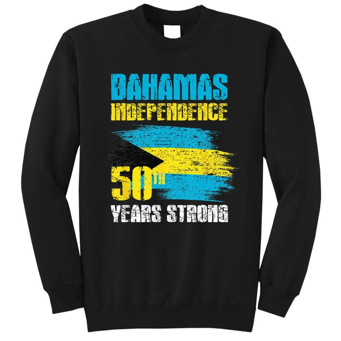 Bahamas Independence Day Bahamas 50th celebration Tall Sweatshirt