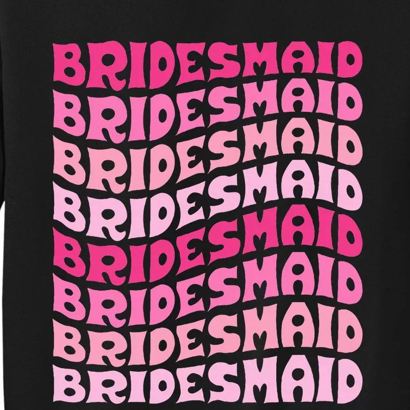 Bridesmaid I Do Crew Retro Bachelorette Party Bridesmaids Sweatshirt