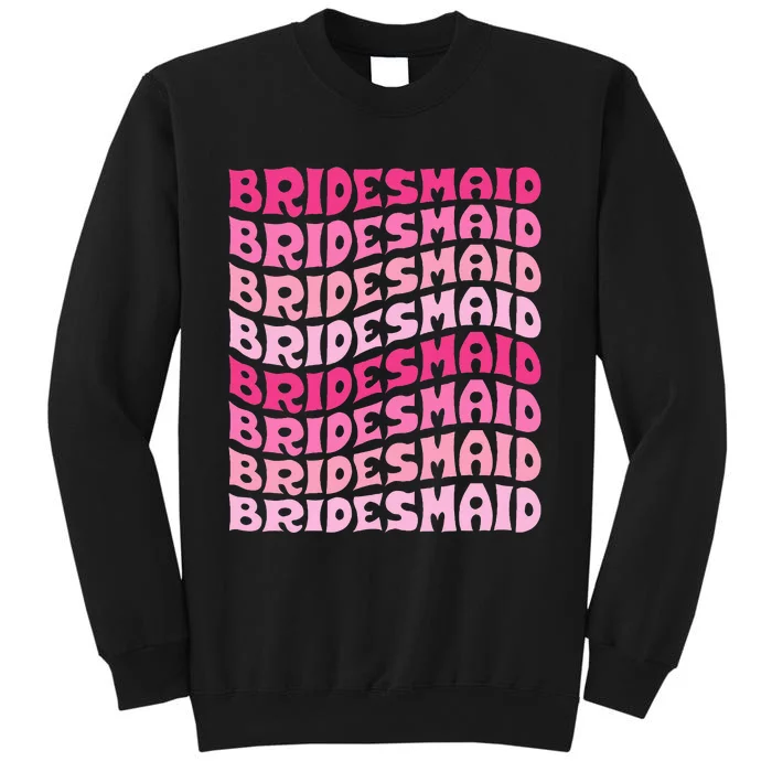 Bridesmaid I Do Crew Retro Bachelorette Party Bridesmaids Sweatshirt