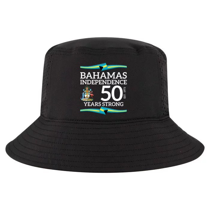 Bahamas Independence Day Bahamas 50th Celebration Cool Comfort Performance Bucket Hat