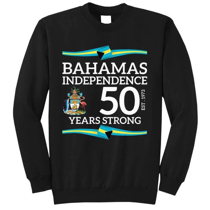 Bahamas Independence Day Bahamas 50th Celebration Tall Sweatshirt