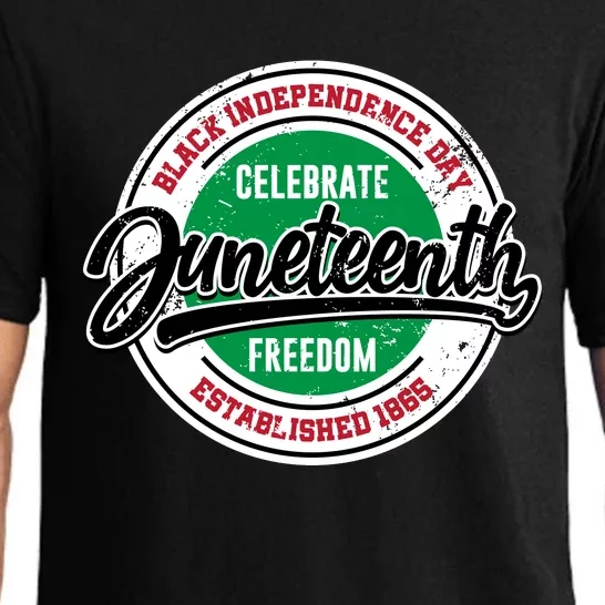 Black Independence Day Pajama Set