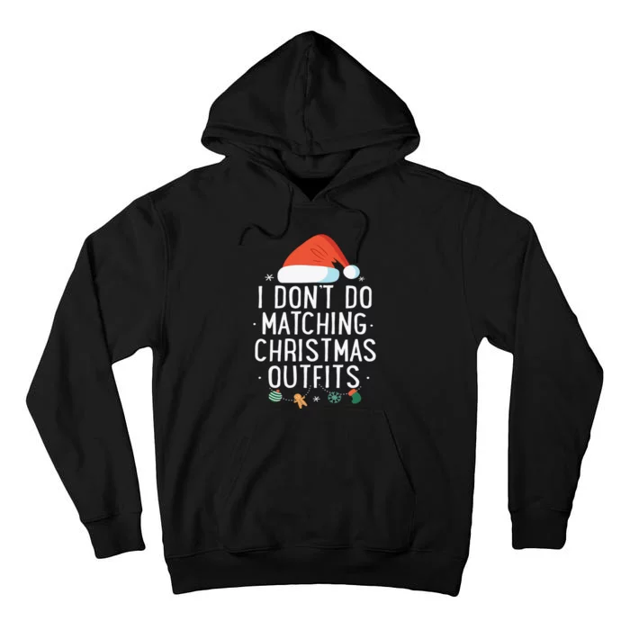 But I Do Xmas Gift Couples Matching Ugly Sweaters Tall Hoodie