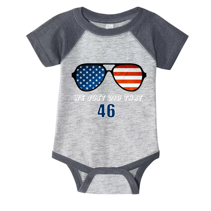 Biden 46th President USA Infant Baby Jersey Bodysuit