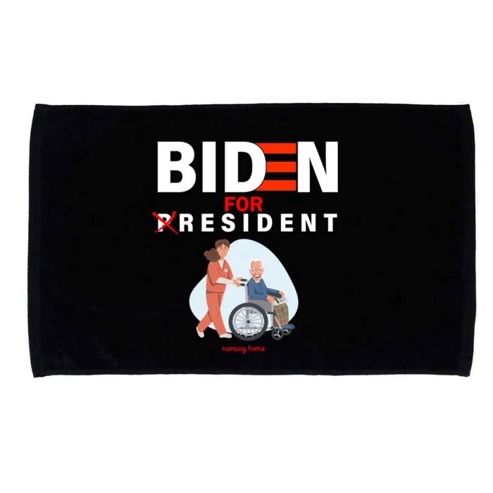 Biden For Resident Funny Trump 2020 President Microfiber Hand Towel