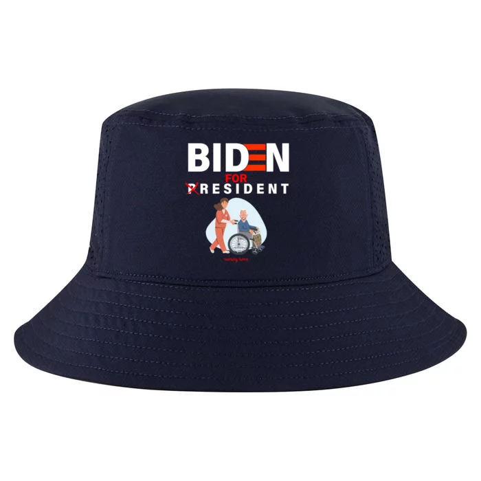 Biden For Resident Funny Trump 2020 President Cool Comfort Performance Bucket Hat