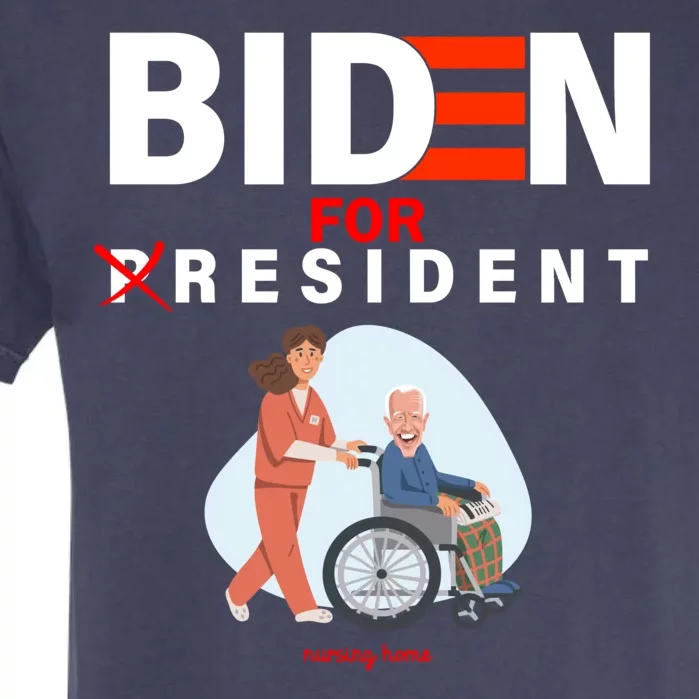 Biden For Resident Funny Trump 2020 President Garment-Dyed Heavyweight T-Shirt