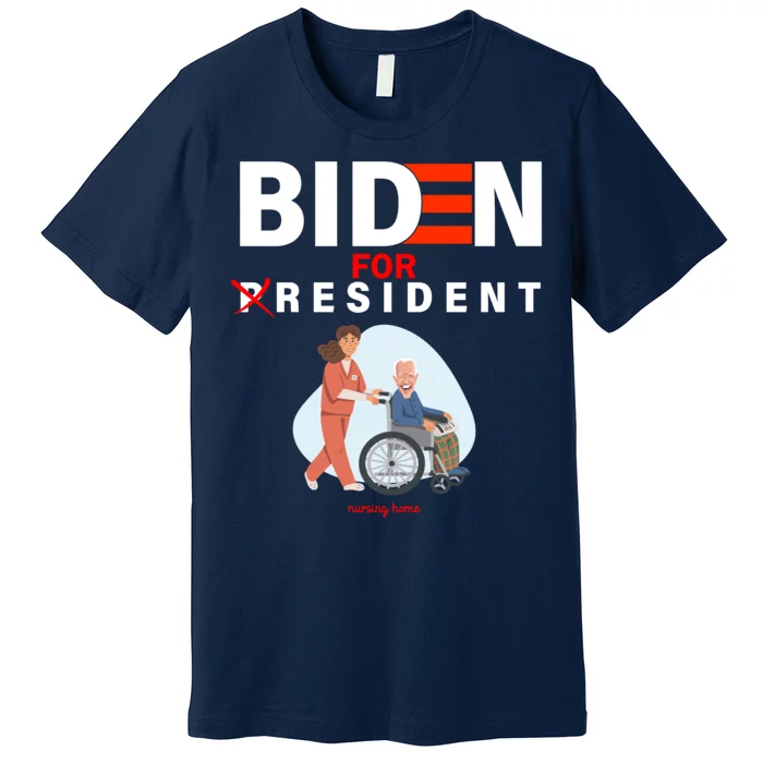 Biden For Resident Funny Trump 2020 President Premium T-Shirt