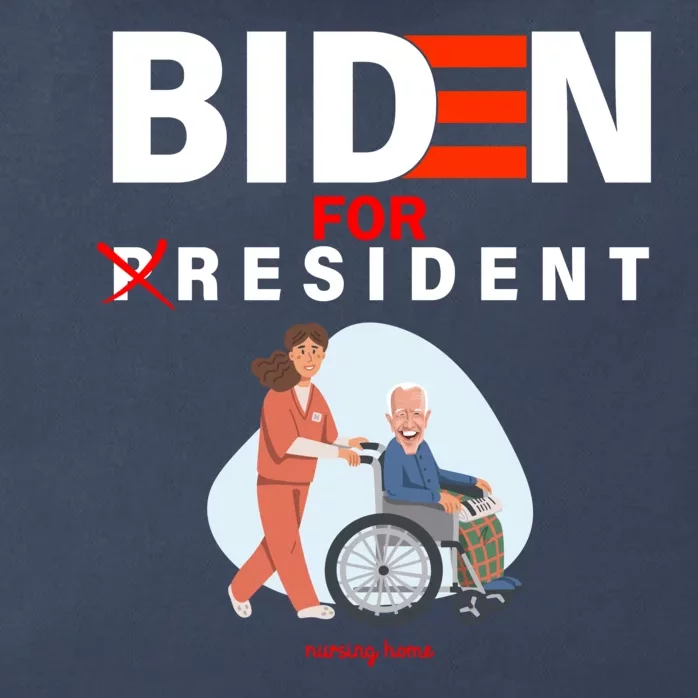 Biden For Resident Funny Trump 2020 President Zip Tote Bag