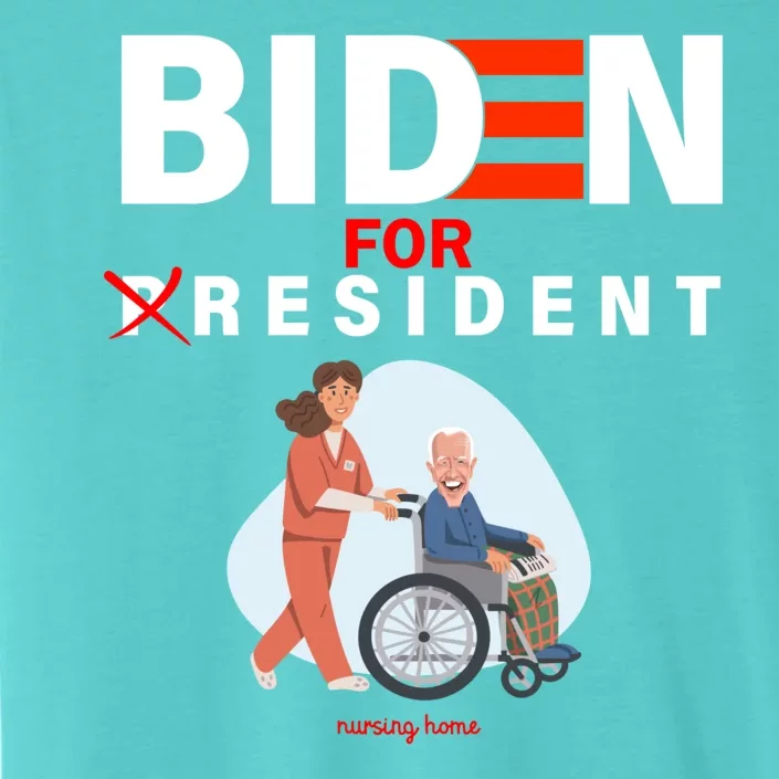 Biden For Resident Funny Trump 2020 President ChromaSoft Performance T-Shirt