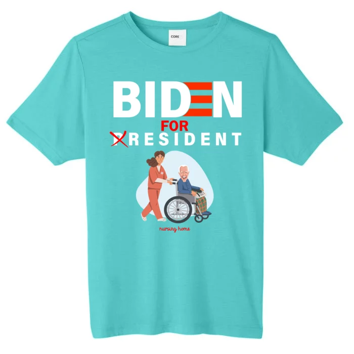 Biden For Resident Funny Trump 2020 President ChromaSoft Performance T-Shirt