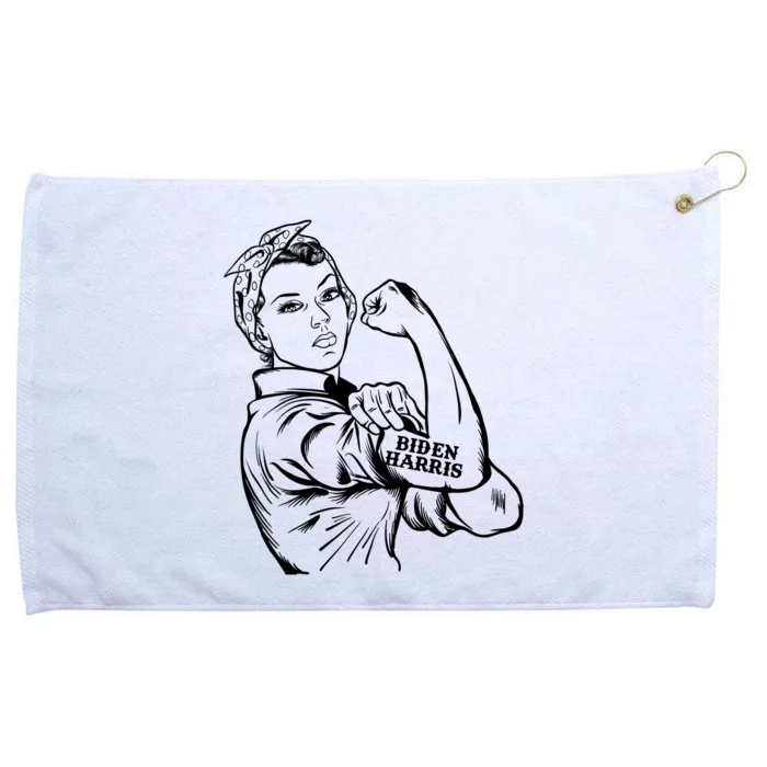 Biden Harris women we can do it Grommeted Golf Towel