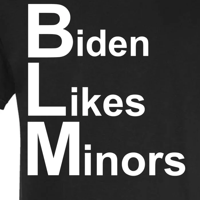 Biden Likes Minors BLM Garment-Dyed Heavyweight T-Shirt