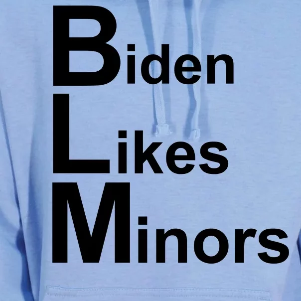 Biden Likes Minors BLM Unisex Surf Hoodie