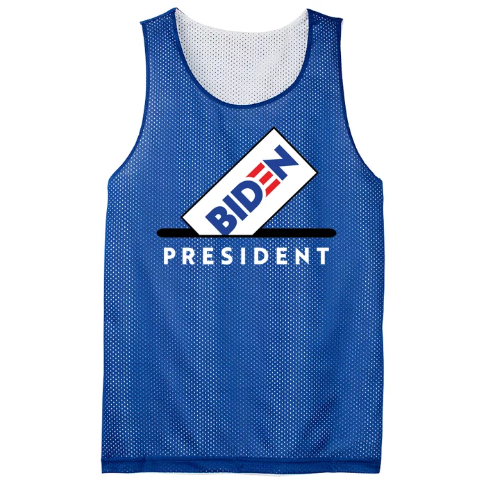 Biden President Vote For Biden Mesh Reversible Basketball Jersey Tank