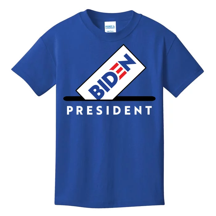 Biden President Vote For Biden Kids T-Shirt