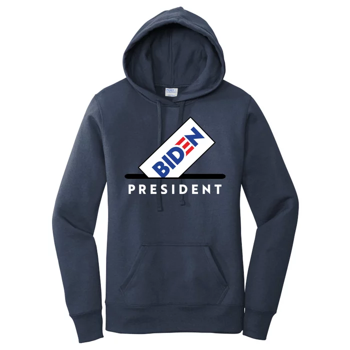 Biden President Vote For Biden Women's Pullover Hoodie