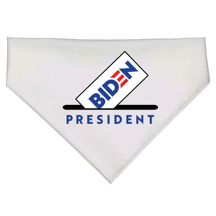 Biden President Vote For Biden USA-Made Doggie Bandana