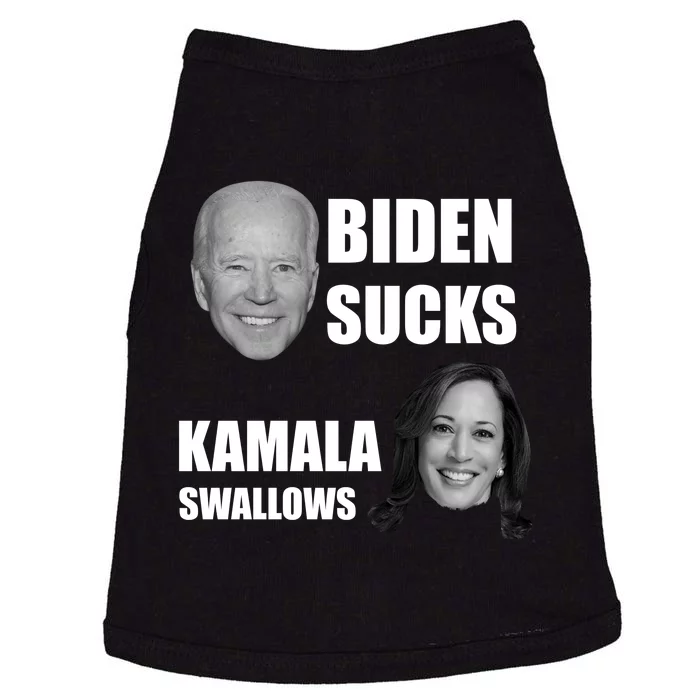 Biden Sucks Kamala Swallows Doggie Tank