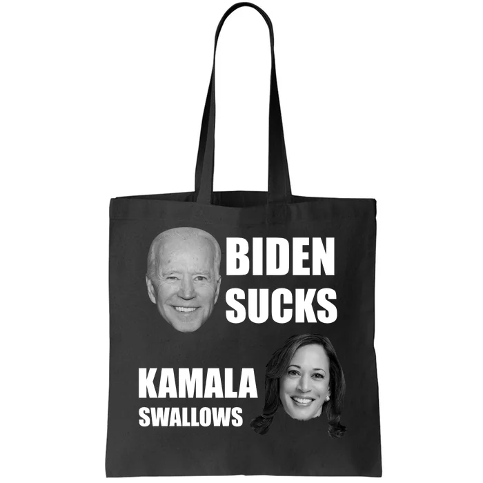 Biden Sucks Kamala Swallows Tote Bag