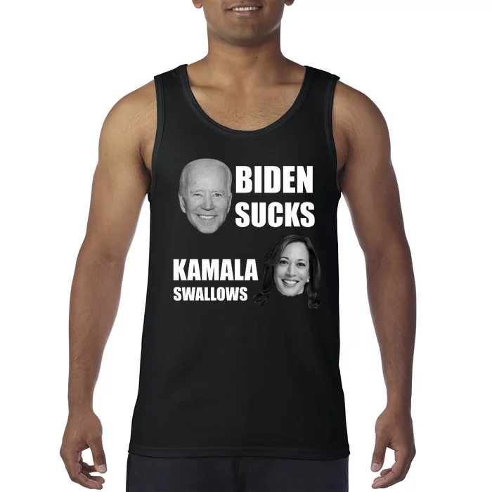 Biden Sucks Kamala Swallows Tank Top