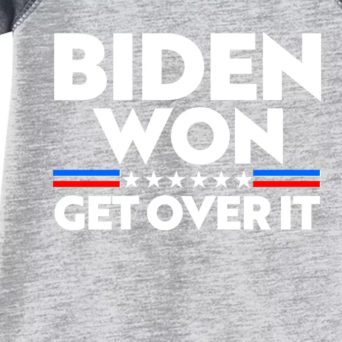 Biden Won Get Over It Infant Baby Jersey Bodysuit