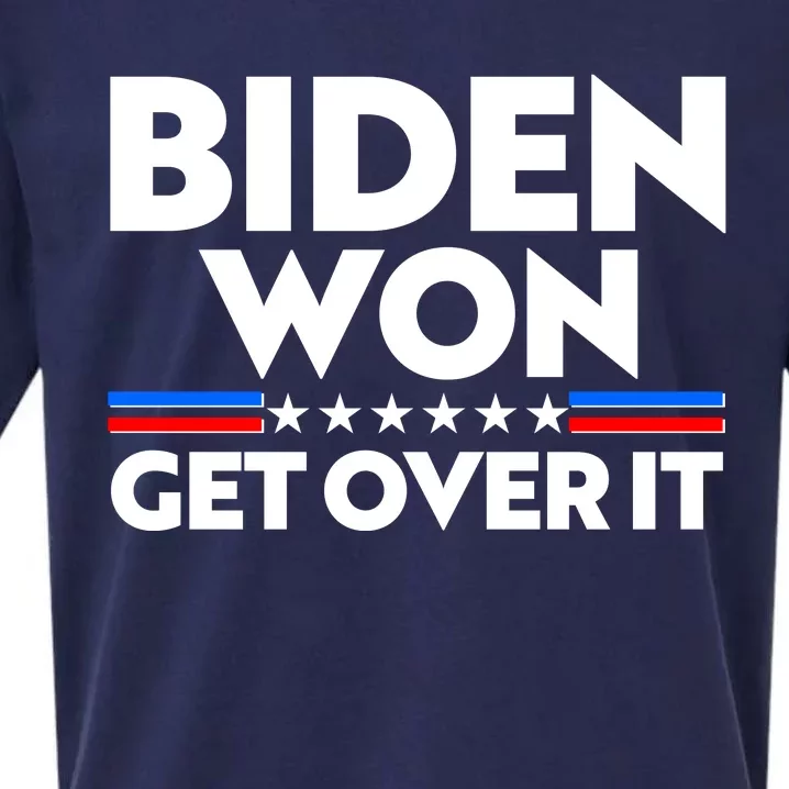 Biden Won Get Over It Sueded Cloud Jersey T-Shirt