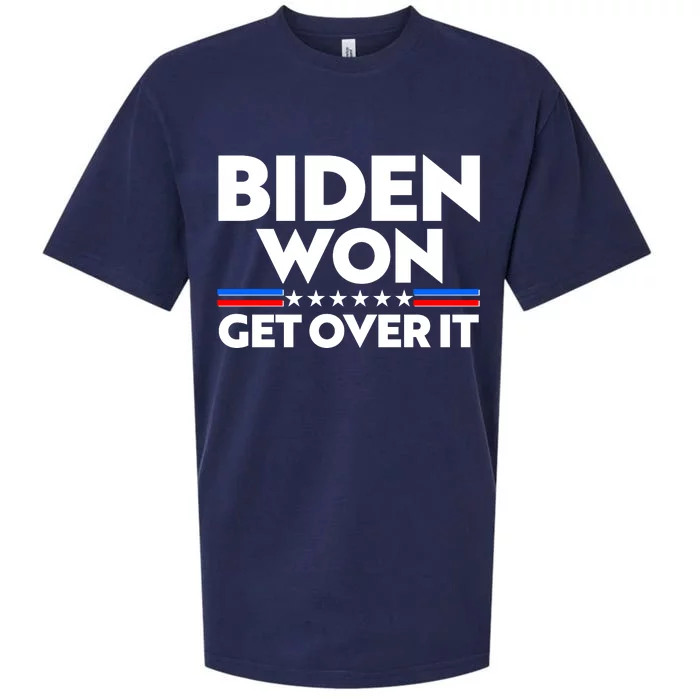 Biden Won Get Over It Sueded Cloud Jersey T-Shirt