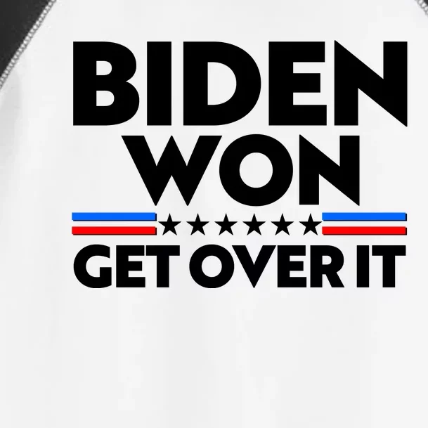 Biden Won Get Over It Toddler Fine Jersey T-Shirt