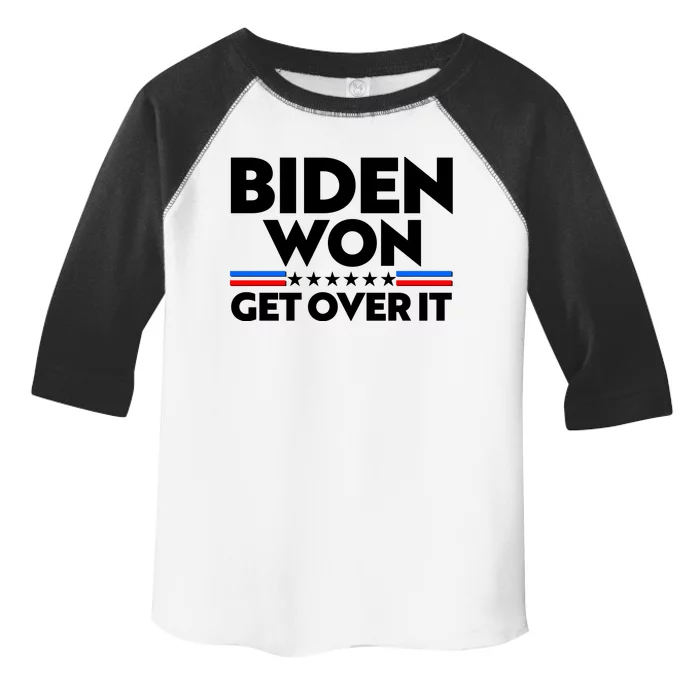 Biden Won Get Over It Toddler Fine Jersey T-Shirt