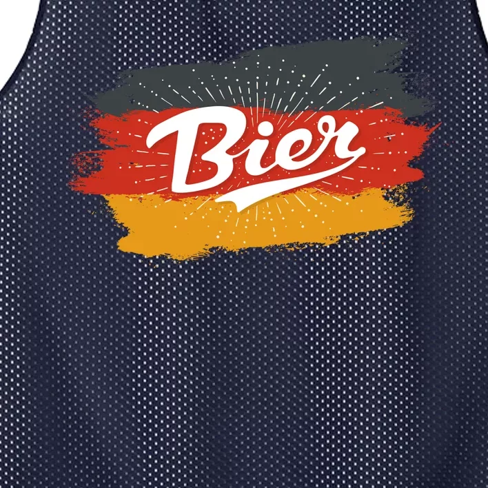 Bier German Flag Oktoberfest Mesh Reversible Basketball Jersey Tank