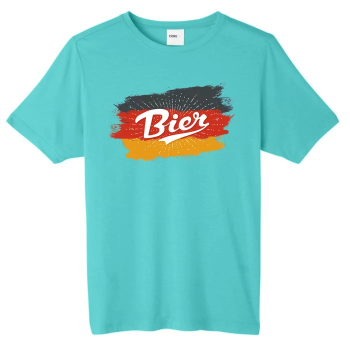 Bier German Flag Oktoberfest ChromaSoft Performance T-Shirt